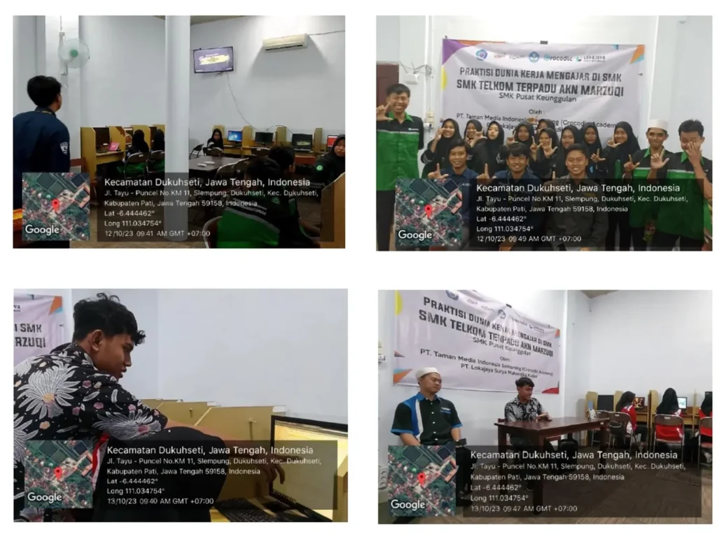 Praktisi Dunia Kerja Mengajar di SMK Telkom Terpadu AKN Marzuqi