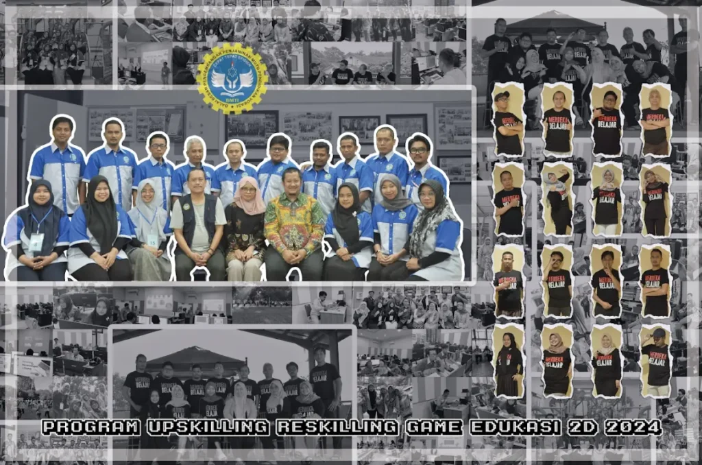 SMK AKN Ikuti Upskilling Reskilling Game Edukasi 2 Dimensi
