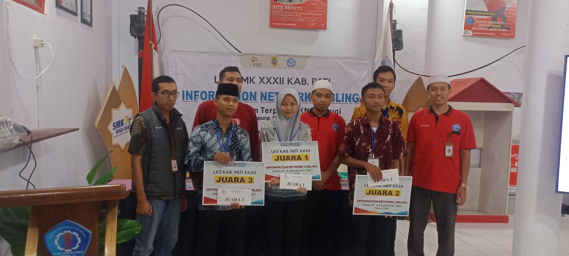 Lomba Kabel Jarkom (Information Network Cabling)